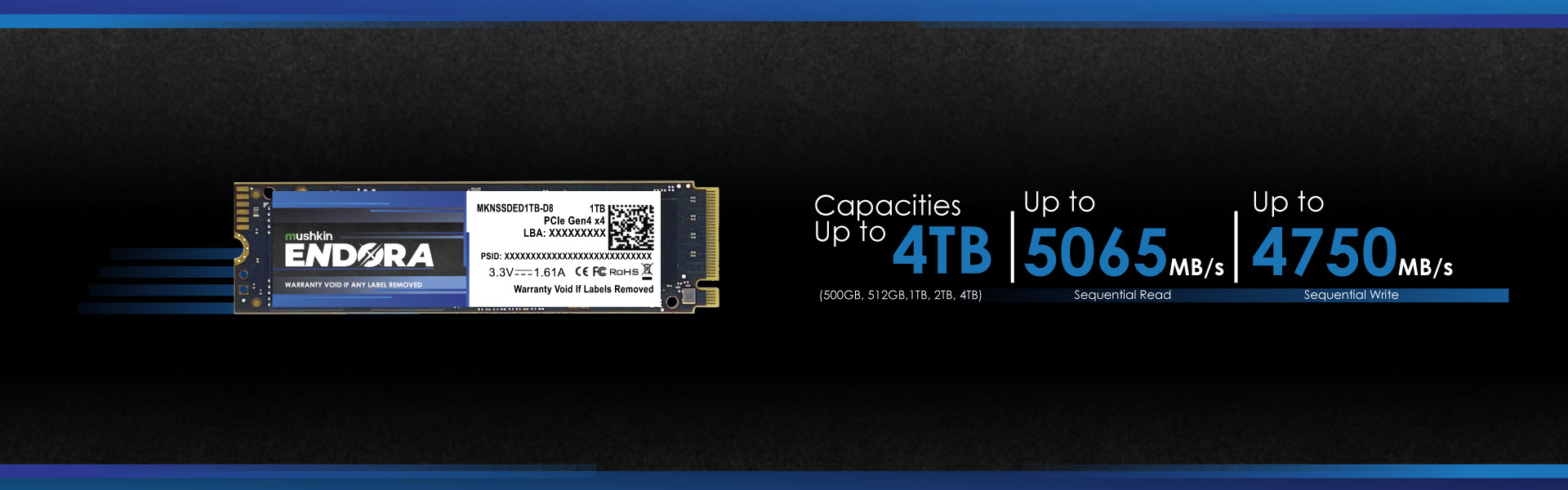 Mushkin high-performance SSD for gaming and workstations